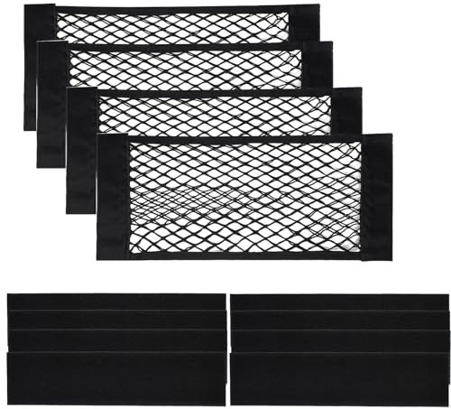 4 Pack Élastique Sticker Rangement Coffre Voiture 40 x 25 cm Bagages Véhicules Utilitaires Caravane