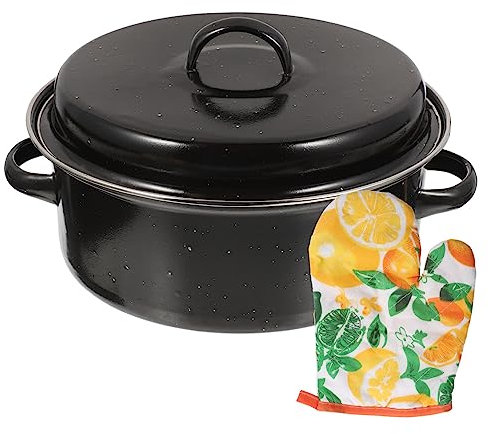 OFFSCH Camote Sartén De Asador Doméstico Práctico y Multifunción Bandeja Para Asar Para Horno Sartén Para Asar De Cocina Para Cocinar Maíz y Castañas