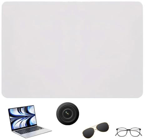 Tastaturschutz,Tastaturabdeckung,Tastatur Schutz für MacBook Air/Pro 15Zoll und 16Zoll,Mikrofaserfolie für MacBook,Reinigungstücher 34x22.5cm,Bildschirm Tastatur Abdeckungen vor Schmutz Fingerabdrücke