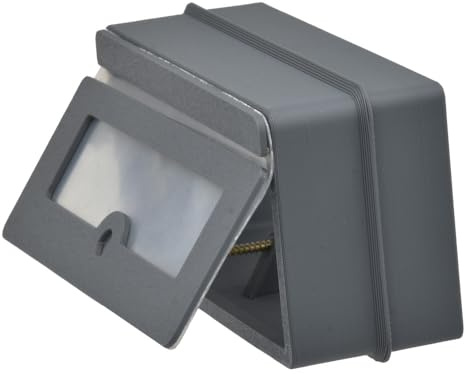 Rückstauklappe für Industrieventilatoren oder Hauben Ø 100 125 150 / 110x55 mm mit Silikonmembran und Magnetverschluss (110x55 mm)