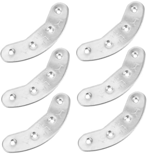 KOMBIUDA 3 Pares de Almohadillas para Reparar Tacones de Botas de Hierro, Placas Metálicas Antidesgaste para Calzado Deportivo, Fácil Instalación para Senderismo en Calles