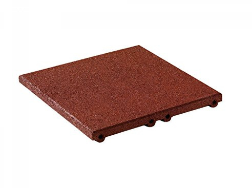 Fallschutzplatte 40 mm Rotbraun Schütze deine Kinder mit unseren TÜV-geprüften Fallschutzplatten aus Gummigranulat Made in Germany für Freizeitanlagen, Kindergärten und Spielplätze!