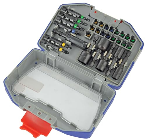 Estuche de 29 piezas de atornillado y abrazadera de choque Series