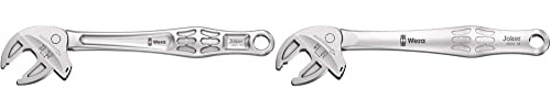 Wera 05020104001 6004 Joker XL Self-Setting Spanner, 19-24 mm (3/4 Inch-15/16 Inch) & '05020103001 6004 Joker M Self-Setting Spanner, 13-16 mm (1/2-5/8“)