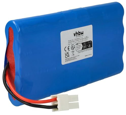 vhbw Batterie Compatible avec Rowenta Smart Force Cyclonic RR8021 | RR8024WH, RR8021WH, RR8024, RR8037 robot électroménager (5200mAh, 14,8V, Li-ion)