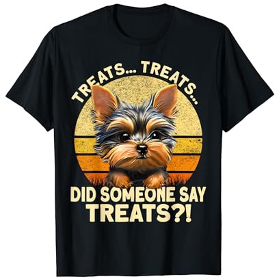 Teacup Yorkie Harness Clothes Puppy Yorkshire Terrier Teacup T-Shirt