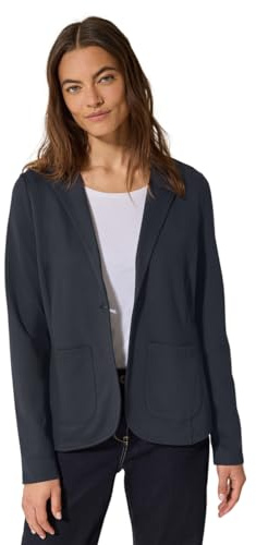 CECIL Basic strukturblazer, Universal blå, M