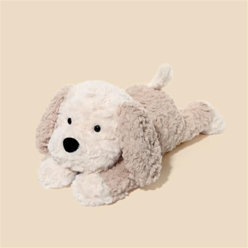 Herfair Kuscheltier Hund Plüschtier zum Kuscheln & Spielen Kawaii Deko Plushie Puppen Stofftier Geschenk für Mädchen und Jungen (A)