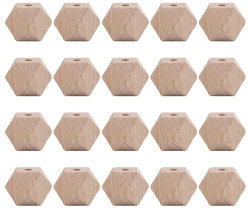 Geometrische Harzperlen, achteckig, 14 mm, achteckig, Bastelperlen für Halsketten, Schmuckherstellung, Schmuckherstellung, 20 Stück