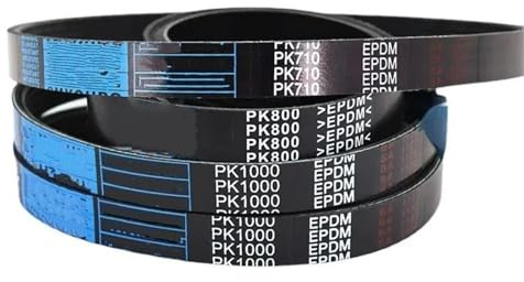 V Drive Belts PK Multi-V Belts PK695 PK698 PK700 PK705 PK710 Rubber Transmission Belts Agricultural Transmission Belts Mechanical Belts Clutch Drive Belt(PK705,6ribs)