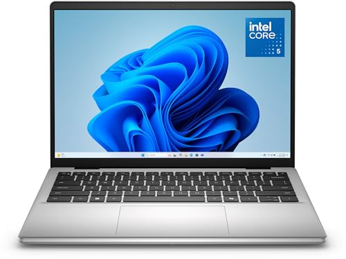 Dell 14 Laptop DC14250 14,0 2K Display, Intel Core 5 120U, Intel Graphics, 16GB RAM, 512GB SSD, Windows 11 Home, Fingerabdrucksensor, Deutsches QWERTZ-Backlit-Keyboard, Wi-Fi 6, HDMI, USB-C – Silber