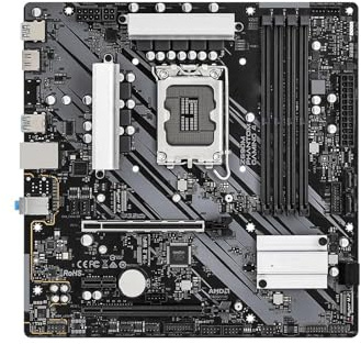 Carte mère Carte mère Fit for ASRock Z690M Phantom Gaming 4, Compatible Intel Z690 LGA1700, processeurs 14900F, 14700, 13400, 13600KF, 12400, DDR4, 128 Go, M.2