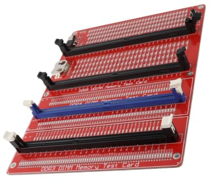 Cuifati DDR5 DDR4 RAM Memory Tester Card 4 in 1 Diagnostic Analyzer with LED Light, for Laptop Desktop and Server Computers for DDR5 DDR4 Memory Maintenance