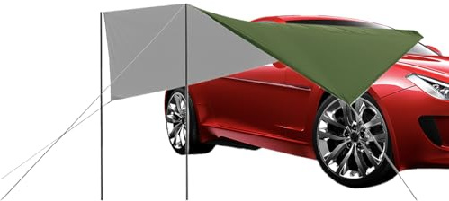 Car Awning Suv - Waterproof Camping Tent Canopy, Durable Sun Shade Shelter Cover, Quick Setup Outdoor Tarp | Reliable Weather Protection For Beach Fishing Road Trips Automotive Adventures