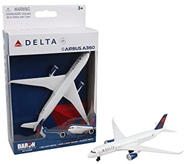 Daron Delta A350 Einzelflugzeug, Flugzeug, Jungen, Weiß, 1:500, 12,7 cm x 15,24 cm x 5,08 cm