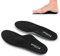 PCssole Solette Ortopediche Piedi Piatti Supporto Arco Per Dolori al Tallone, Fasciite plantare, Solette per lo Sport, il Tempo libero, il Lavoro, Nero, EU43-44(28cm)