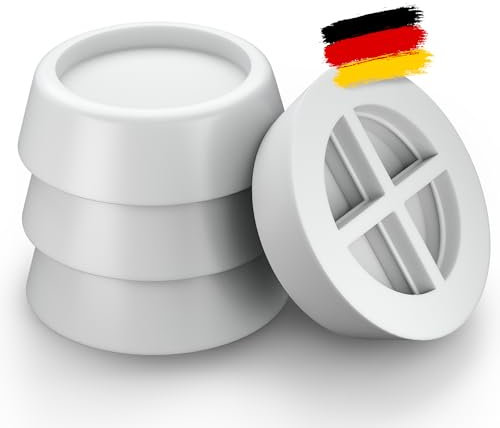 Anti-Vibration Gummifüße,VIBIRIT Stoßdämpfende Unterlegscheibe Pad rutschfeste Füße Protector Pad für Trockner Kühlschrank Laufband Tisch Stuhl