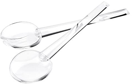 Guzzini - Happy Hour, Couverts à Salade - Transparents, 20 cm - 08070000