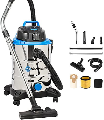 Vacmaster VQ1530SFDC-DE, Nettoyeur de Vacuum, Acier Inoxydable, 1500 W 30 L, 1500W 30L Edelstah