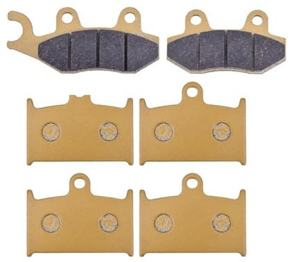 ZJARZWYG Vorne Hinten Bremsbeläge Für Daytona Geschwindigkeit Für Sprint RS ST 1050 Für Sprint GT SE ABS ST 1200 Für Tiger Explorer 96-15 Für Triumph 900 950 955 Motorrad Bremsbeläge (Farbe : Vorne u