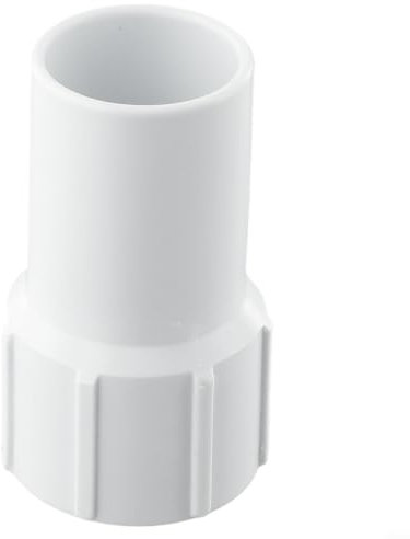 Pool-Vakuumschlauchhülse passend für 3,8 cm spiralgewickelte Pool-Staubsaugerschläuche, Ersatz zum Ersetzen und Reparieren gebrochener Schlauchenden, langlebige Leistung