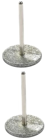 MERRYHAPY 2pcs Nail Trimming Supply Sanding Disc for Nail Drill Tips Polishing Discs for Manicure and Pedicure Cuticle Drill Bits