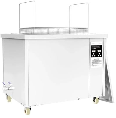 Ultrasonic Cleaner Machine Industrial Ultrasonic Cleaner DPF Metal Engine Parts Oil Rust Degreaser Power Temperature Adjustment Ultrasound Washing Machine(88L)
