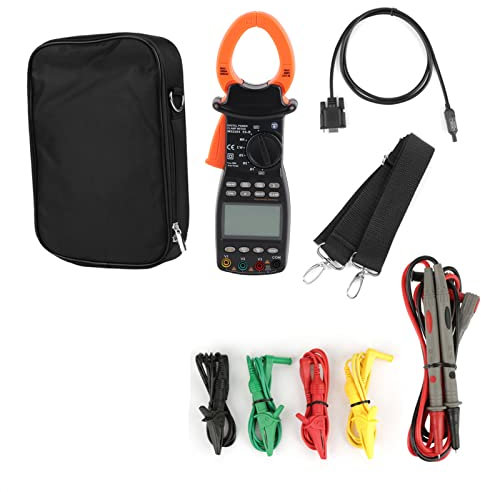 Brilluxa Clamp Meter, 3-Phase Power Factor Meter, PEAKMETER MS2203 Digital Clamp Multimeter, Industrial Current Tester, Electrical Measurement Tool