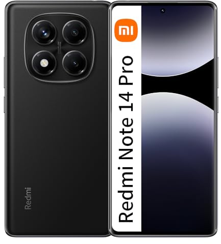 Xiaomi Redmi Note 14 Pro 4G 12/512GB Negro Medianoche Libre