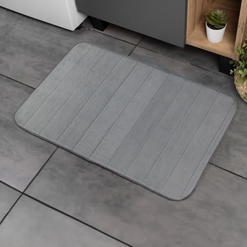 L'ANGOLO DELLO SHOPPING - Tappeto Bagno Elegante e Antiscivolo 50 * 80, Tappetino Doccia Morbido e Super Assorbente, Multiuso per Bagno, Ingresso, Camera da Letto e Cucina