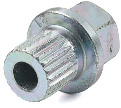 SIKUAI Adaptador de perno de llave de tuerca de seguridad de dado de extracción de tuerca de rueda Herramienta de 21 dientes para X1 X2 X3 X4 X5 X6 Serie Metal Slive
