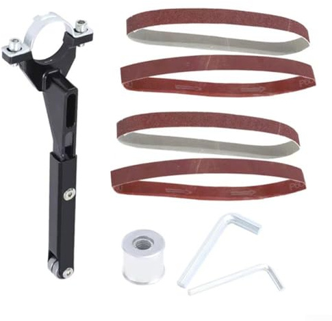Grinder include nastro abrasivo con accessori per set di staffe di conversione compatibili e cinghie 100 smerigliatrice angolare attacco levigatrice kit modello in metallo
