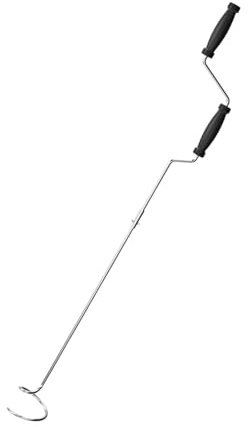 Stainless Steel Compost Aerator Turner Tool - Lightweight Manual Mixer for Outdoor Compost Bins - Efficient Garden Composting Solution