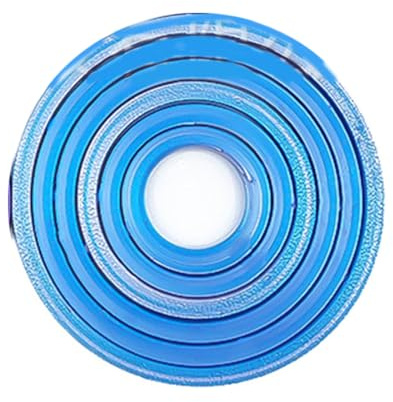 Fidget Spinner med 6 ringar vikbar, stressleksak med bollform, perfekt för fingrar