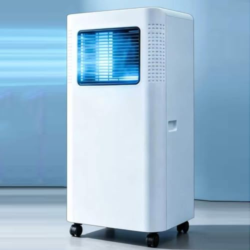 Climatizzatore portatile silenzioso con modalità raffreddamento, deumidificatore e ventilatore, raffredda stanze fino a 300 mq, telecomando e kit finestra