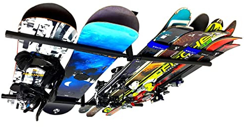 StoreYourBoard skid- och snowboard takförvaringsställ, Hi Port 2 overhead hängare montering