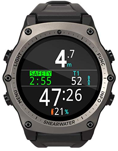 Shearwater Research Teric Wrist Dive Computer (Silver)
