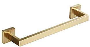 Handtuchhalter Golden Brushed Badezimmer Handtuchhalter Einzelhandtuchhalter Wandmontage, Beelee BA19901BG40