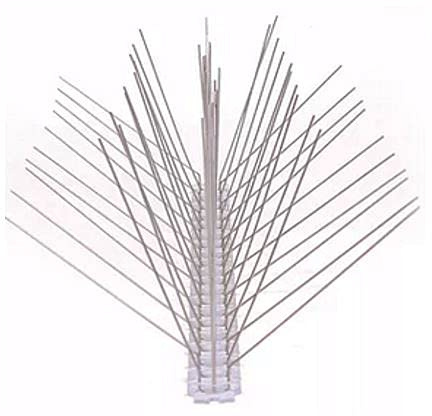 AVIFIN Antipalomas - 10m lineales de Pinchos, Púas antiaves. (Modelo con Apertura de púas = 18cm de Ancho). Combine Distintos Packs de Nuestra Gama AVIFIN.