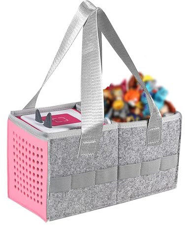 Hounyoln Carry Bag for Toniebox Audio Player Starter Set,Felt Organizer Case for Tonie Starter Set Storage Bag