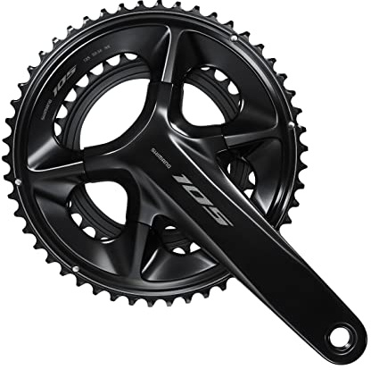 SHIMANO Bielas 12-Gang Schwarz