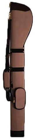 DUNSBY Golf Bag Golfbeutel Herren Tasche Golf Club Bag Tragbare kleine Kugelbeutel Licht Multi-Color Männlich Golf Tragebags (Color : Coffee)