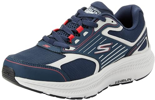 Skechers Men's Go Run Consistent 2.0 Sneaker, Navy/Red, 10 X-Wide