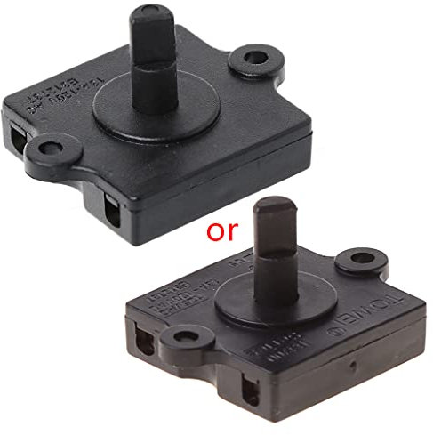 B3200 - Interruptor giratorio de 4 posiciones y 3 velocidades, interruptor de ventilador de calefacción, botón de control, interruptor de botón de encendido/apagado, resistente al agua, palanca de