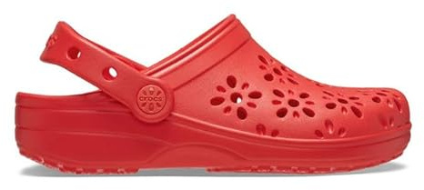 Crocs Unisex Kids Classic Floral Cut Out Clog TClog