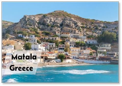 Matala Kühlschrankmagnet Kreta, Griechenland