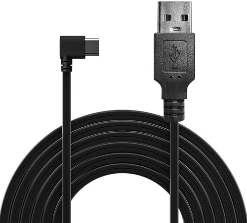 REDTIGER 11.5Ft USB Type-C Power Cord Series Dash Cam,Power Only,No Data Transfer Function