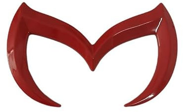 DLGJZS Auto Karosserie Embleme für Mazda MX-5 NB,ABS Zeichen Logo Aufkleber Badge Motorhaube und Kofferraum Namensschild Car Styling Zubehör 2er-Pack,D
