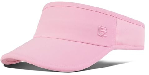 GADIEMKENSD Sombrero para el Sol para Mujeres y Hombres, Accesorios de Golf, Viseras de Verano para la Playa, Ajustable para Correr y Tenis Parche Solar Cómodo para Deportes al Aire Libre, Rosa Claro