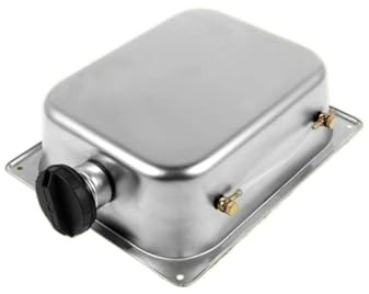 RVIFY Jerrican Essence Réservoir d'essence de 7 litres, réservoir d'essence en Acier Inoxydable, réservoir de Carburant de Grande capacité Bidon Essence